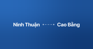 Xe ghép Ninh Thuận Cao Bằng