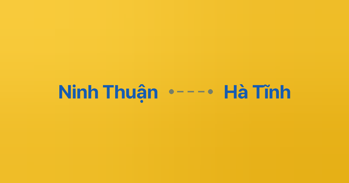 Xe ghép Ninh Thuận Hà Tĩnh