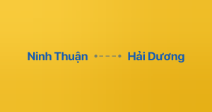 Xe ghép Ninh Thuận Hải Dương