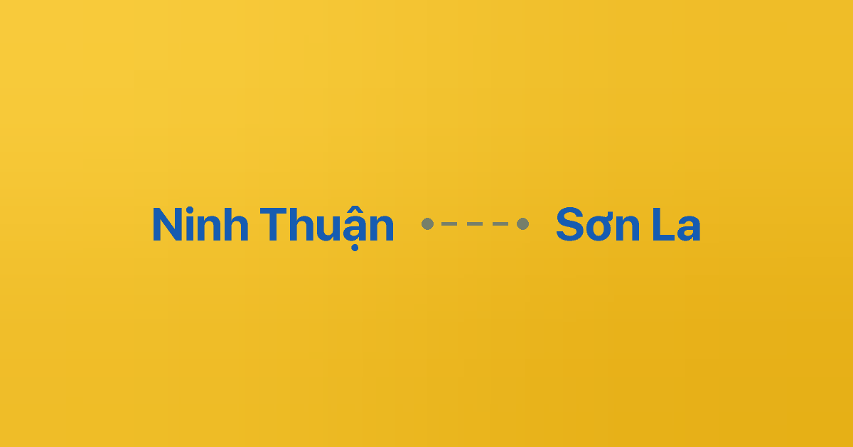 Xe ghép Ninh Thuận Sơn La