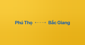 Xe ghép Phú Thọ Bắc Giang