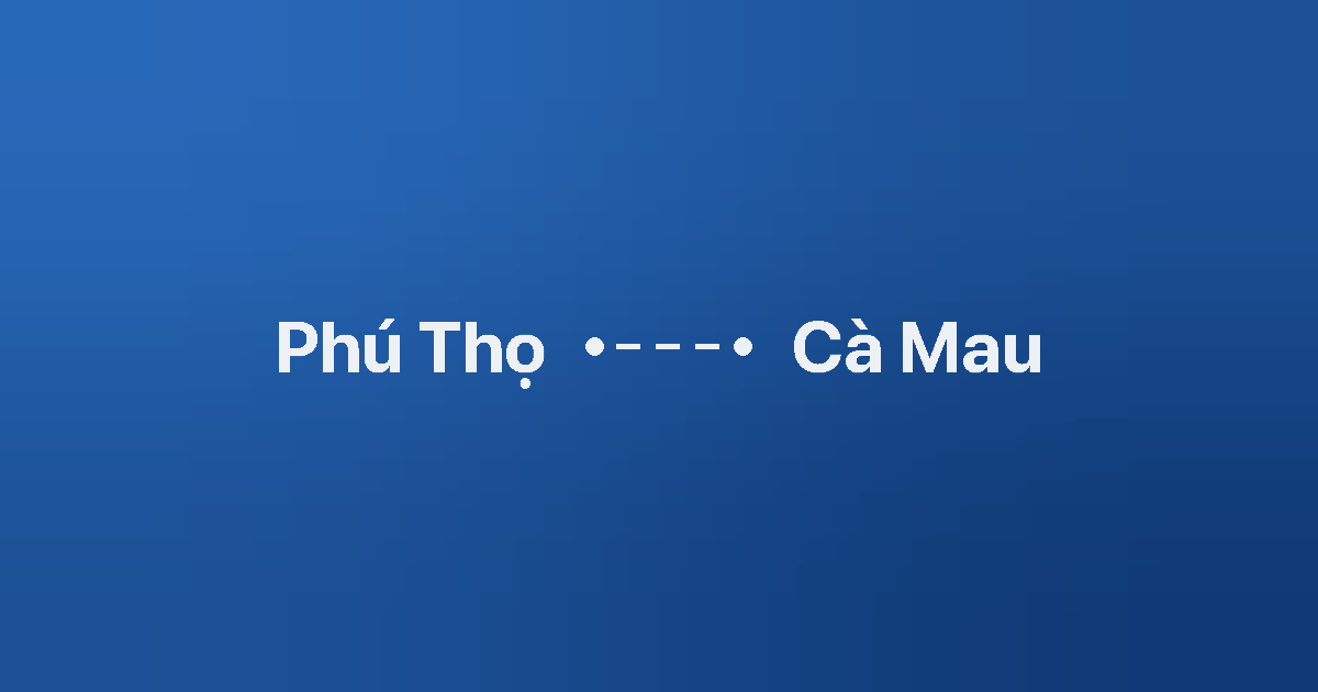 Xe ghép Phú Thọ Cà Mau 3 Xe ghép Phú Thọ Cà Mau