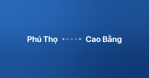Xe ghép Phú Thọ Cao Bằng