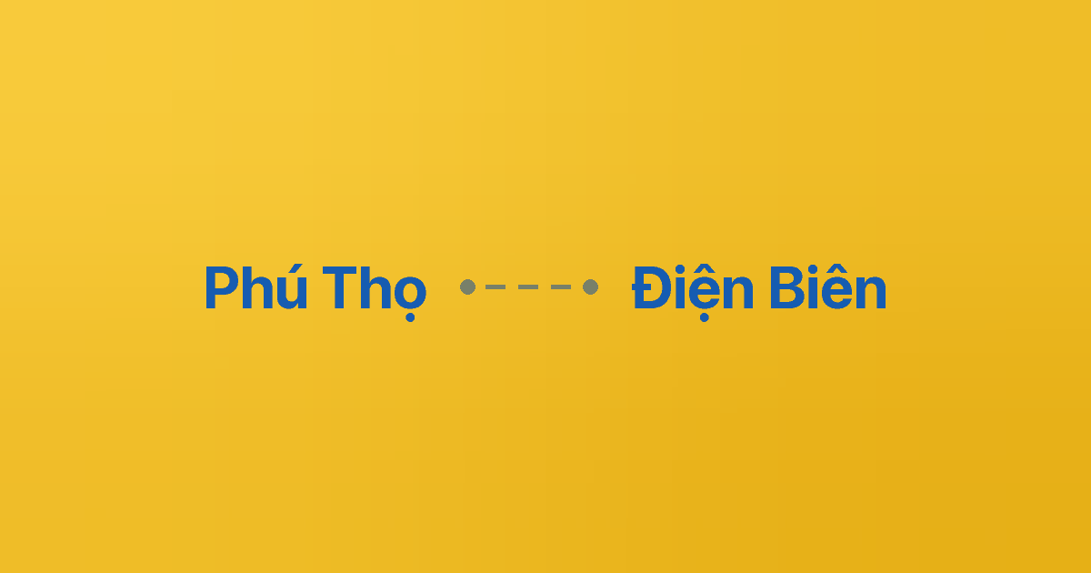 Xe ghép Phú Thọ Điện Biên