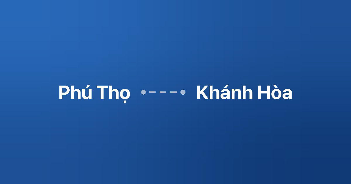 Xe ghép Phú Thọ Khánh Hòa