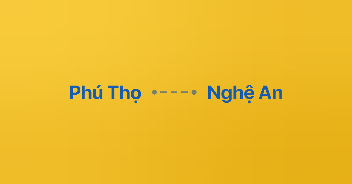 Xe ghép Phú Thọ Nghệ An