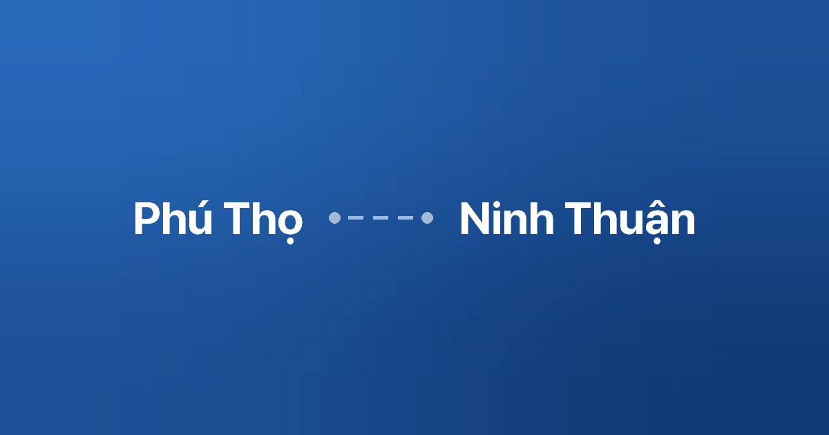 Xe ghép Phú Thọ Ninh Thuận