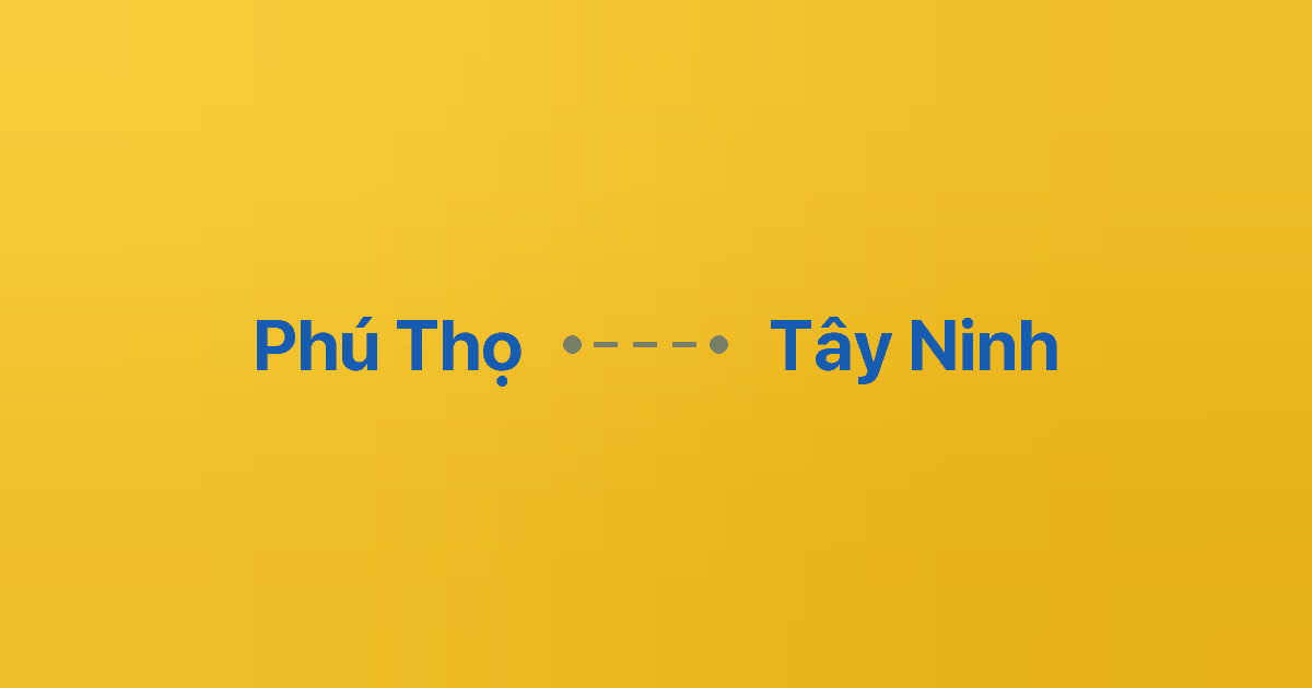 Xe ghép Phú Thọ Tây Ninh