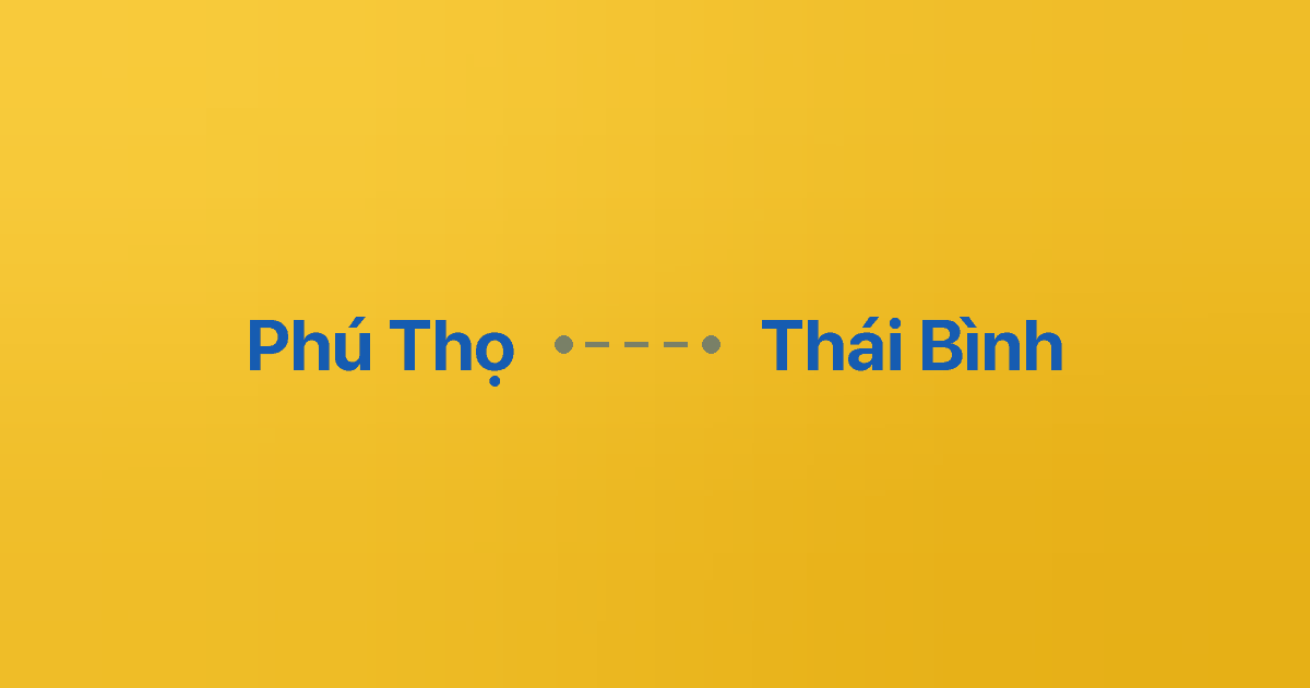 Xe ghép Phú Thọ Thái Bình 5 Xe ghép Phú Thọ Thái Bình
