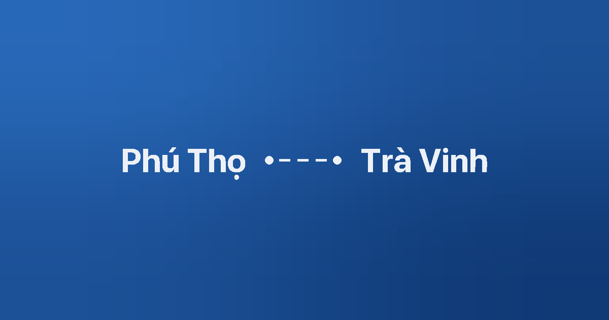 Xe ghép Phú Thọ Trà Vinh 5 Xe ghép Phú Thọ Trà Vinh