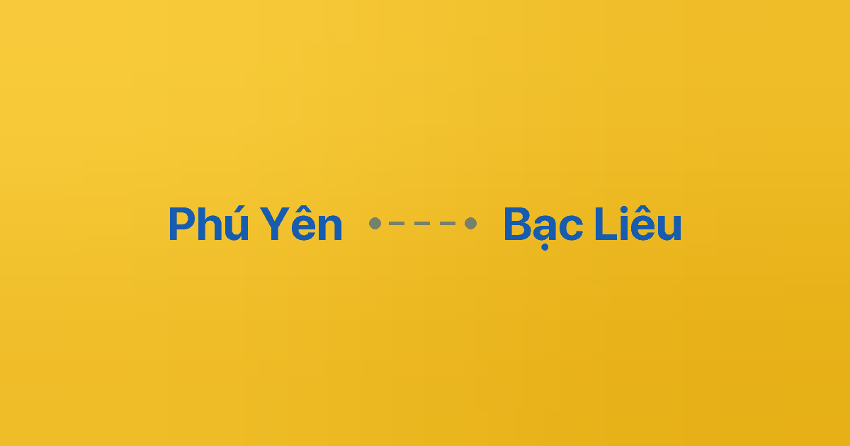 Xe ghép Phú Yên Bạc Liêu 3 Xe ghép Phú Yên Bạc Liêu