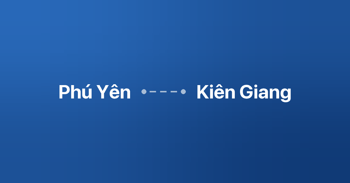 Xe ghép Phú Yên Kiên Giang