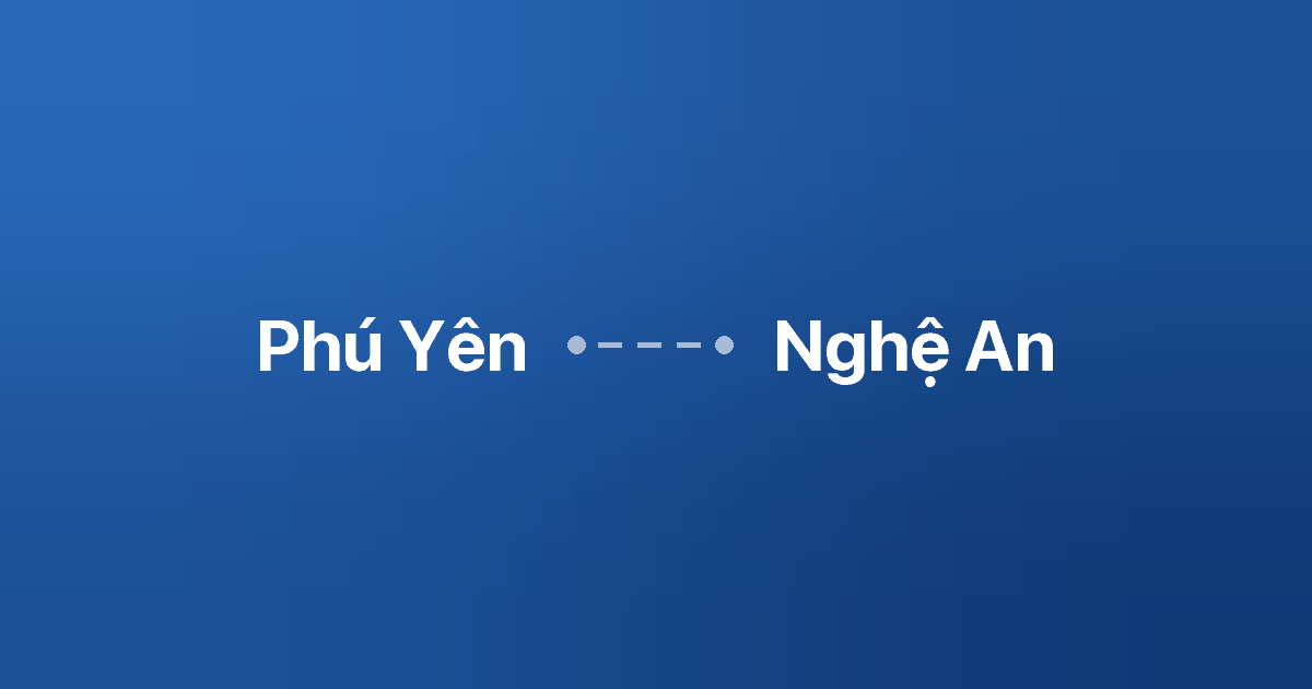 Xe ghép Phú Yên Nghệ An