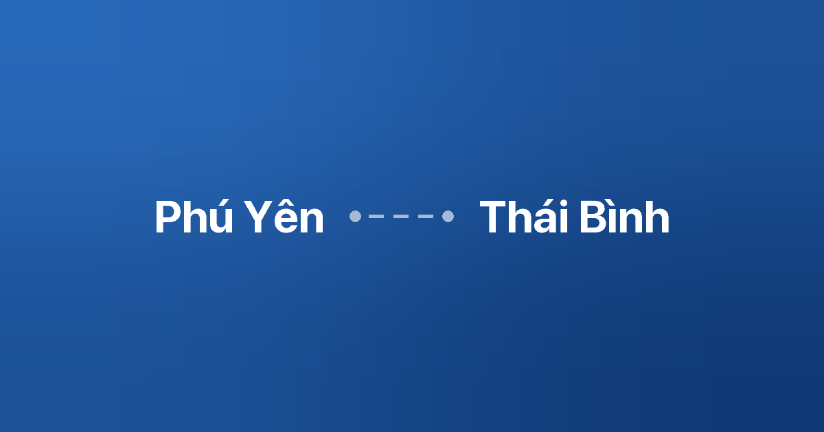 Xe ghép Phú Yên Thái Bình 4 Xe ghép Phú Yên Thái Bình