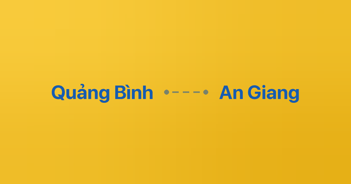 Xe ghép Quảng Bình An Giang 6 Xe ghép Quảng Bình An Giang