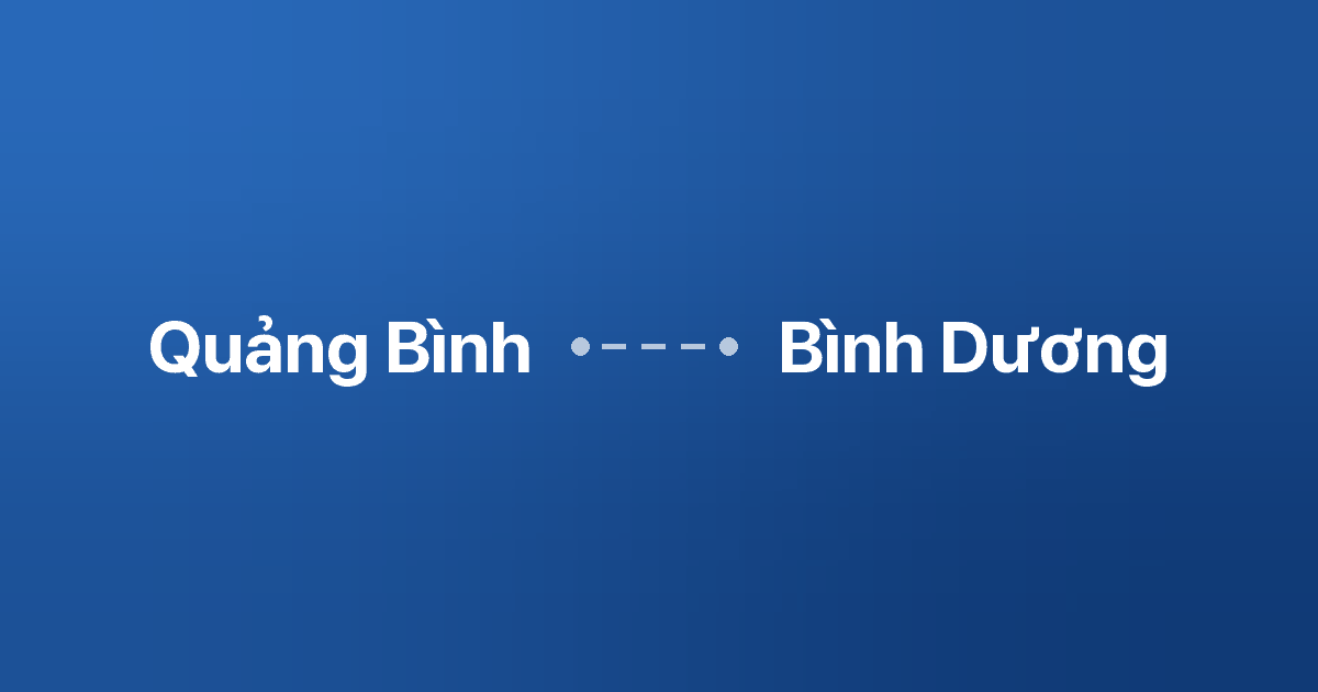Xe ghép Quảng Bình Bình Dương 2 Xe ghép Quảng Bình Bình Dương