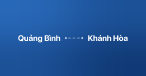 Xe ghép Quảng Bình Khánh Hòa