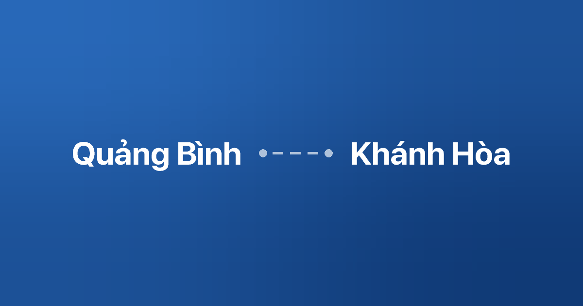 Xe ghép Quảng Bình Khánh Hòa 6 Xe ghép Quảng Bình Khánh Hòa