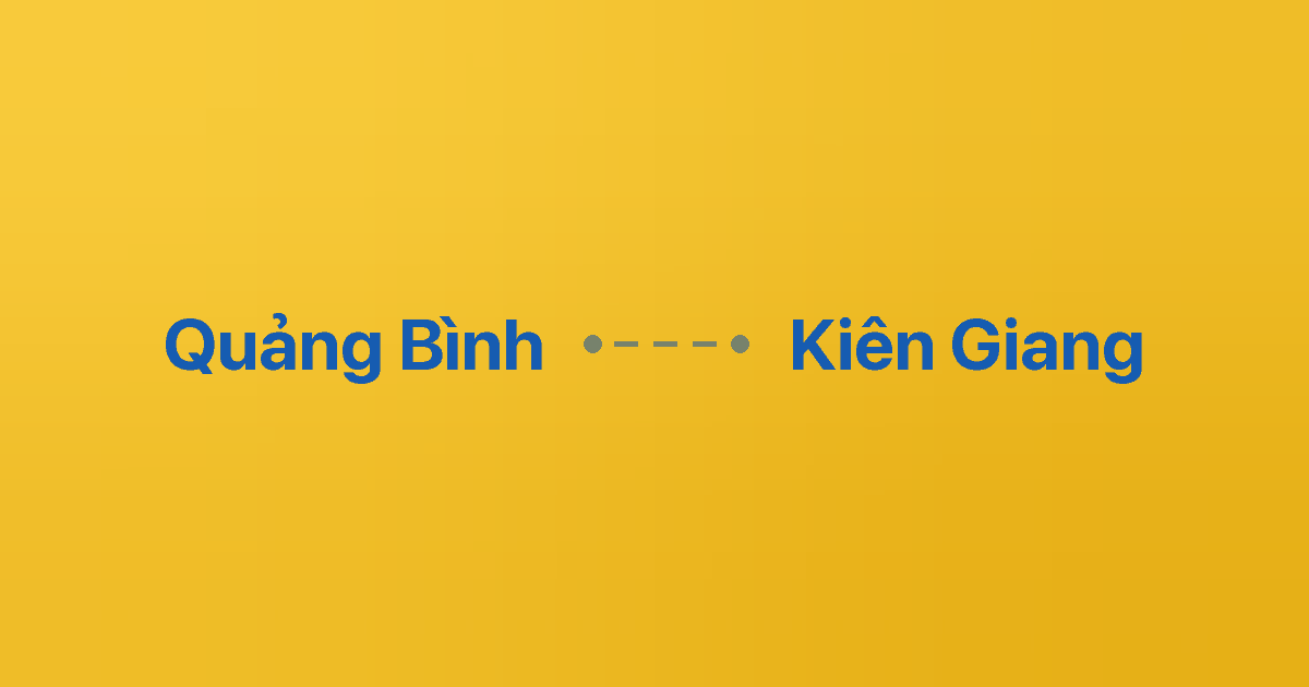 Xe ghép Quảng Bình Kiên Giang