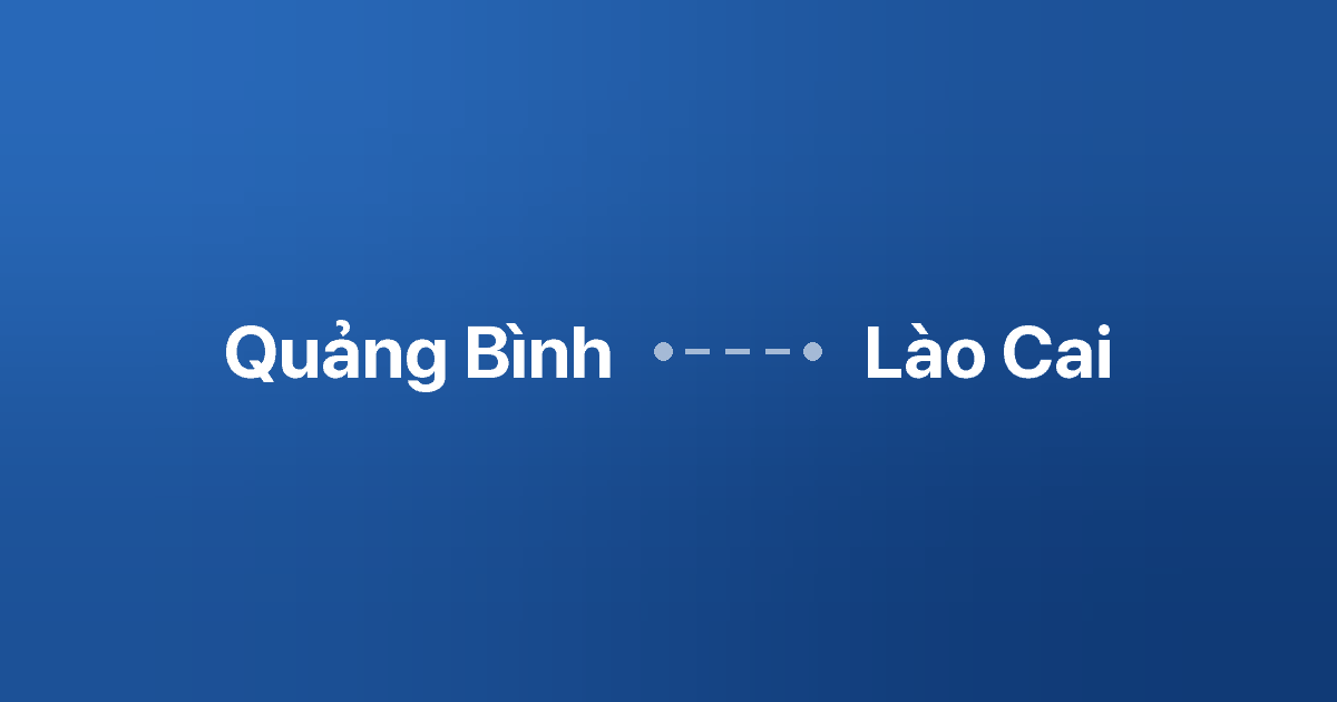 Xe ghép Quảng Bình Lào Cai 5 Xe ghép Quảng Bình Lào Cai