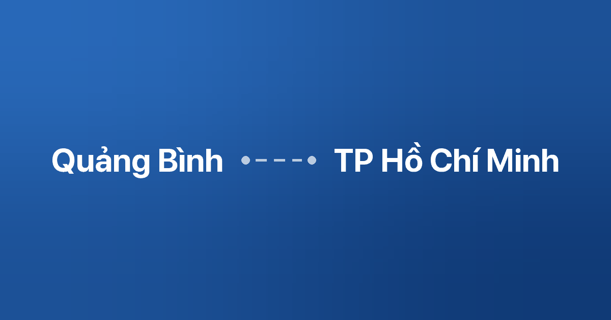 Xe ghép Quảng Bình TP Hồ Chí Minh 4 Xe ghép Quảng Bình TP Hồ Chí Minh