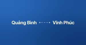 Xe ghép Quảng Bình Vĩnh Phúc