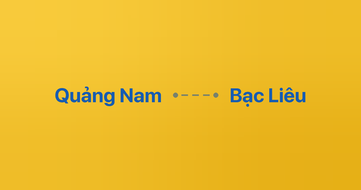 Xe ghép Quảng Nam Bạc Liêu 6 Xe ghép Quảng Nam Bạc Liêu