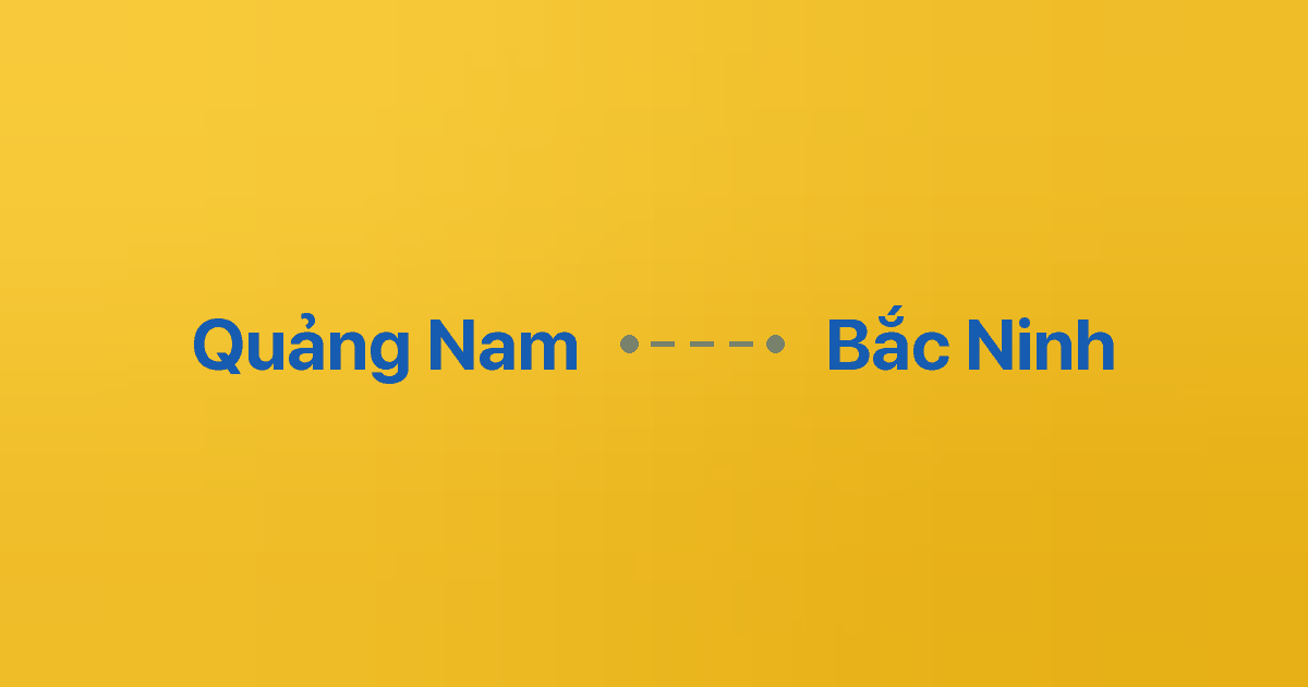 Xe ghép Quảng Nam Bắc Ninh