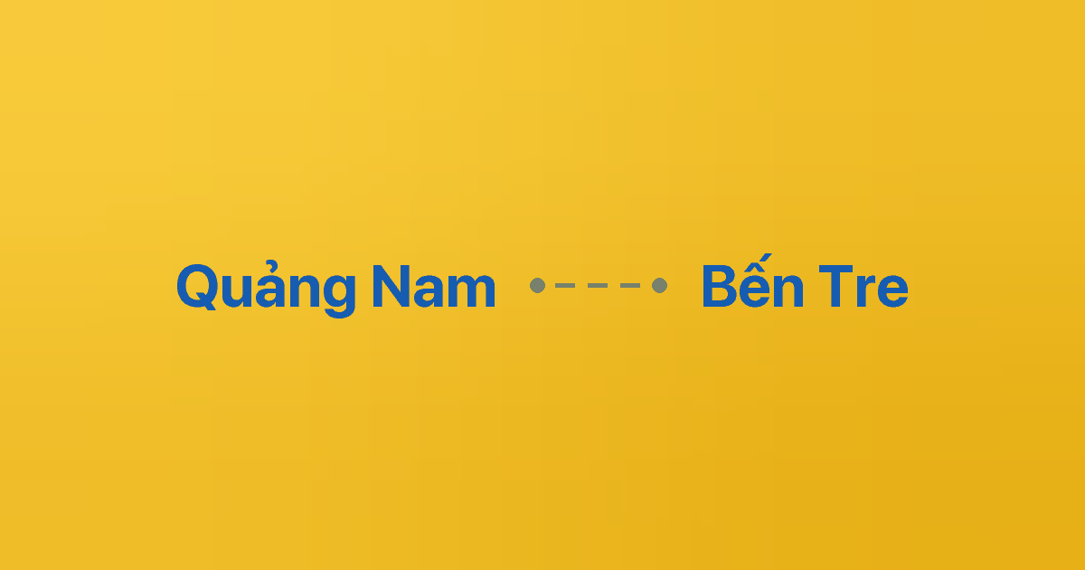 Xe ghép Quảng Nam Bến Tre 2 Xe ghép Quảng Nam Bến Tre