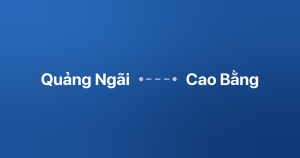 Xe ghép Quảng Ngãi Cao Bằng