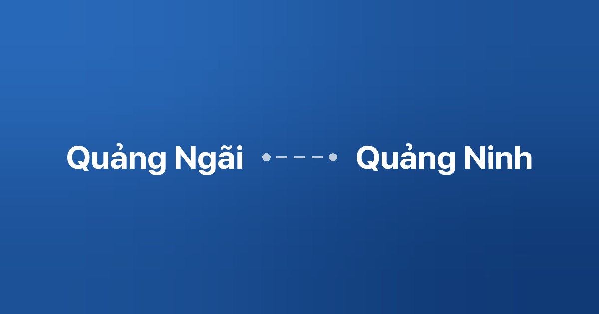 Xe ghép Quảng Ngãi Quảng Ninh