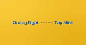 Xe ghép Quảng Ngãi Tây Ninh