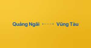 Xe ghép Quảng Ngãi Vũng Tàu