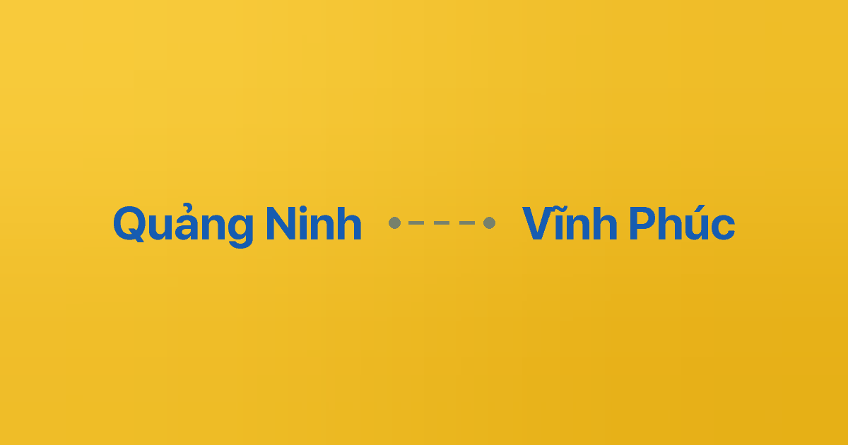Xe ghép Quảng Ninh Vĩnh Phúc
