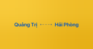 Xe ghép Quảng Trị Hải Phòng