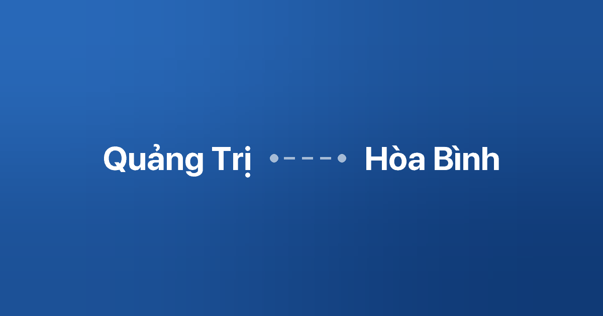 Xe ghép Quảng Trị Hòa Bình 6 Xe ghép Quảng Trị Hòa Bình