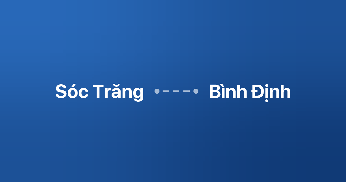 Xe ghép Sóc Trăng Bình Định 1 Xe ghép Sóc Trăng Bình Định