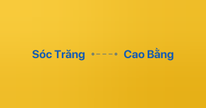 Xe ghép Sóc Trăng Cao Bằng
