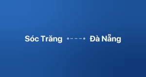 Xe ghép Sóc Trăng Đà Nẵng