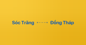 Xe ghép Sóc Trăng Đồng Tháp