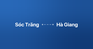 Xe ghép Sóc Trăng Hà Giang