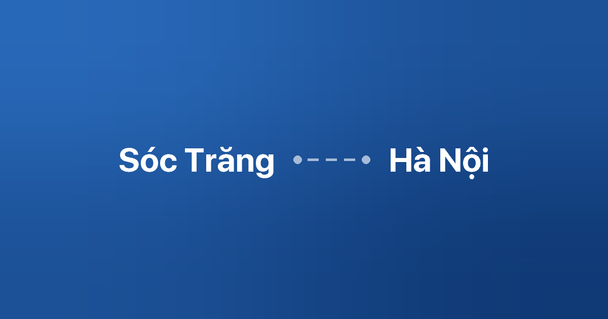 Xe ghép Sóc Trăng Hà Nội 4 Xe ghép Sóc Trăng Hà Nội