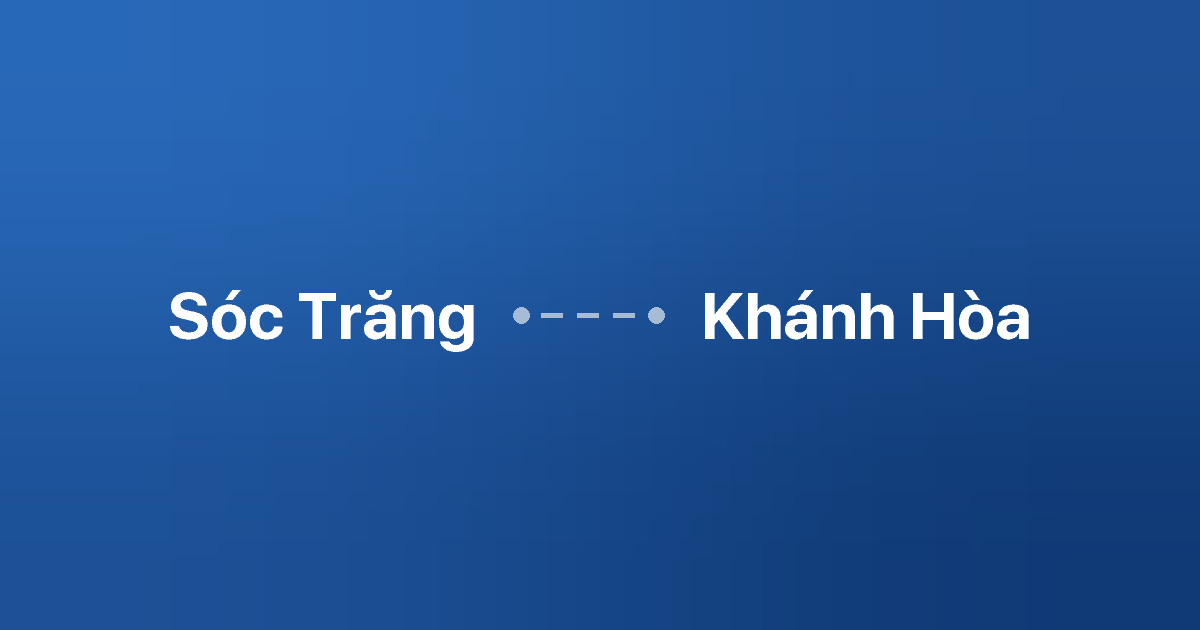 Xe ghép Sóc Trăng Khánh Hòa 2 Xe ghép Sóc Trăng Khánh Hòa