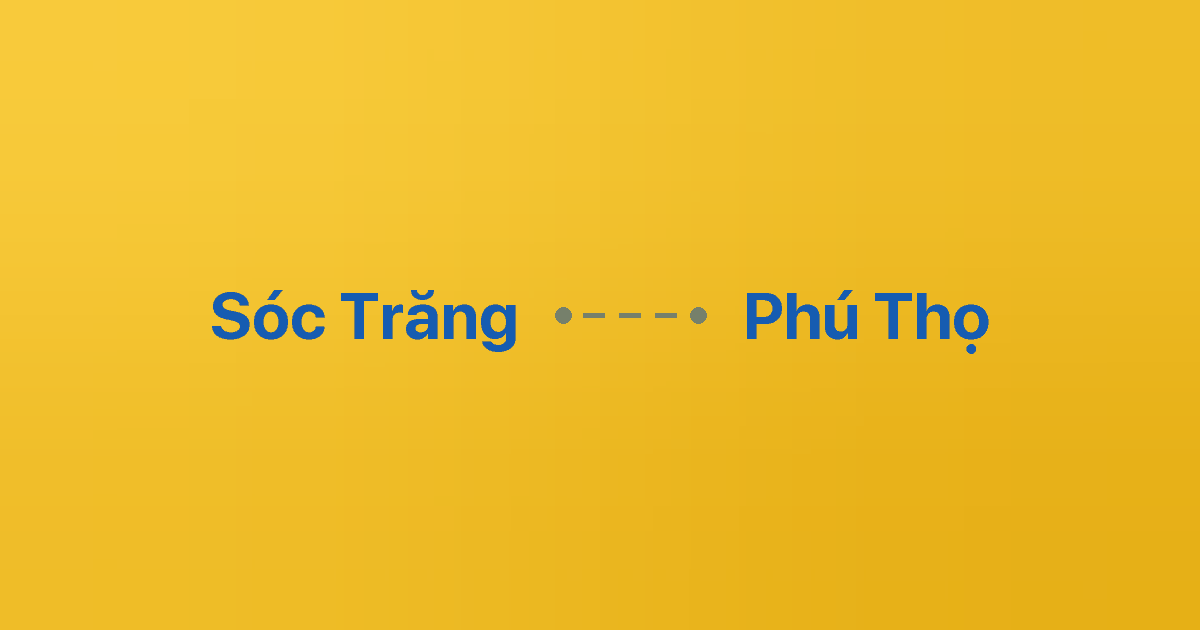 Xe ghép Sóc Trăng Phú Thọ