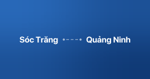 Xe ghép Sóc Trăng Quảng Ninh