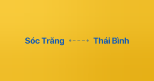 Xe ghép Sóc Trăng Thái Bình