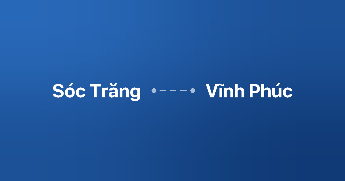 Xe ghép Sóc Trăng Vĩnh Phúc 1 Xe ghép Sóc Trăng Vĩnh Phúc