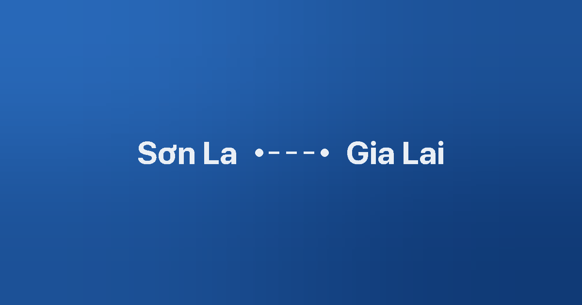 Xe ghép Sơn La Gia Lai