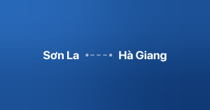 Xe ghép Sơn La Hà Giang