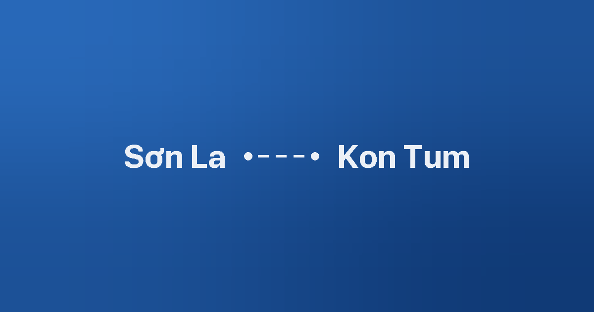 Xe ghép Sơn La Kon Tum